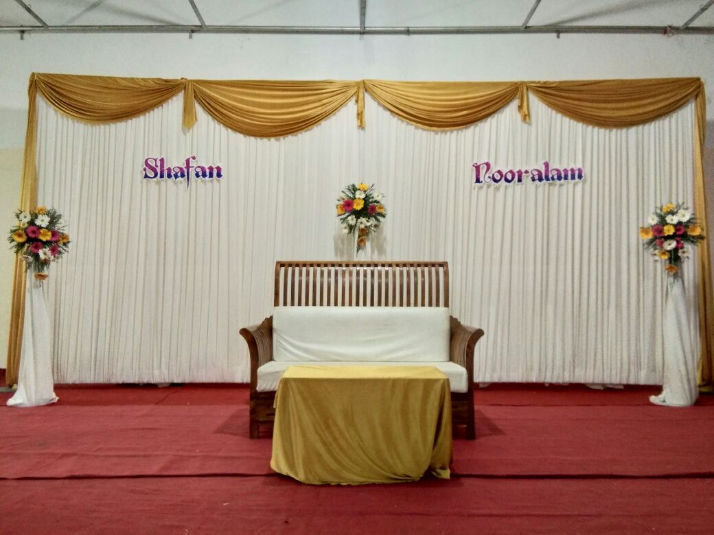 Marriage Stage Flower Decorations Service